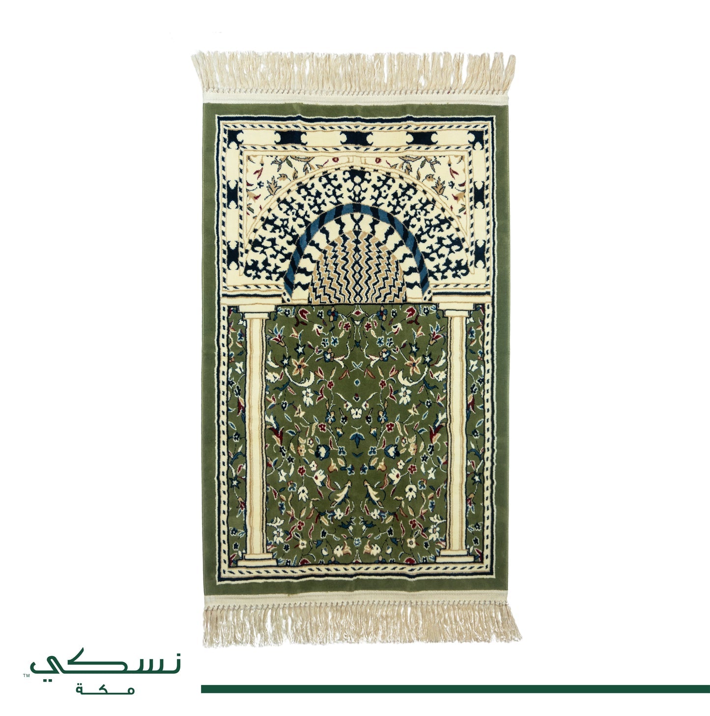 Minbar Al Rawda Prayer Mat with Handbag